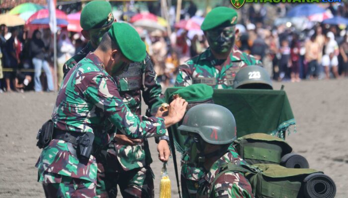 Upacara Penutupan Latihan Yuddhawastu Pramukha